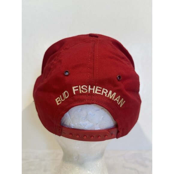 Vintage Budweiser Fishing Team SnapBack Hat Youth Size‎ - Picture 3 of 6